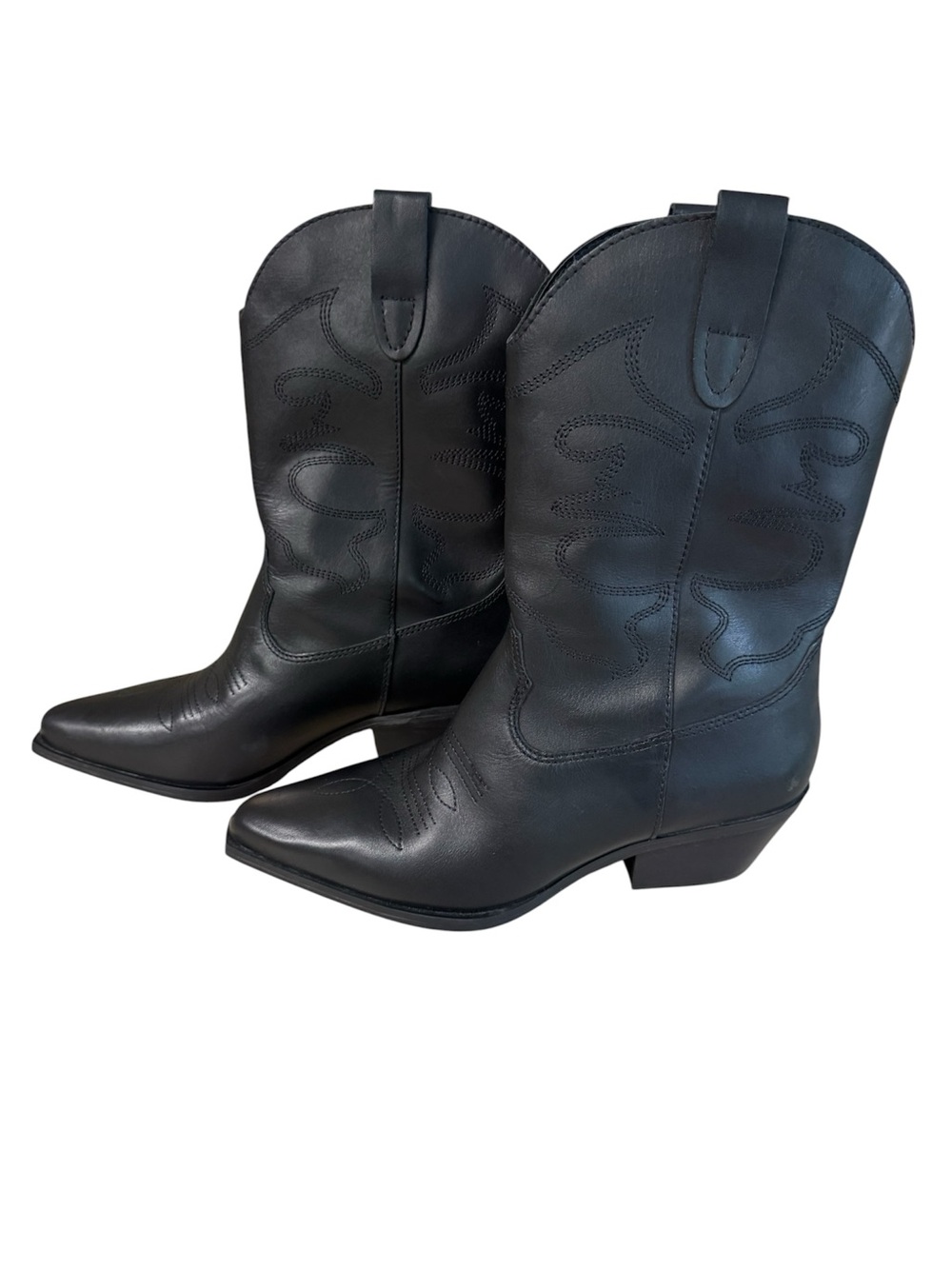 Steve Madden cowboy boots women’s 9